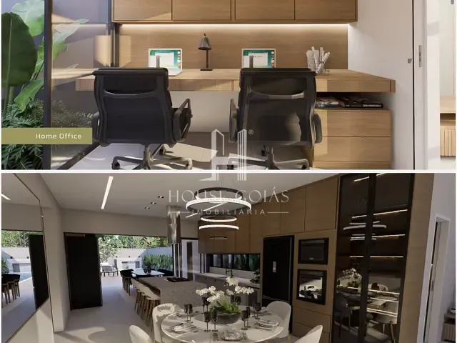 Casa com 464m² 3 quartos e 6 banheiros, à venda, no bairro Parque Amazônia em Goiânia