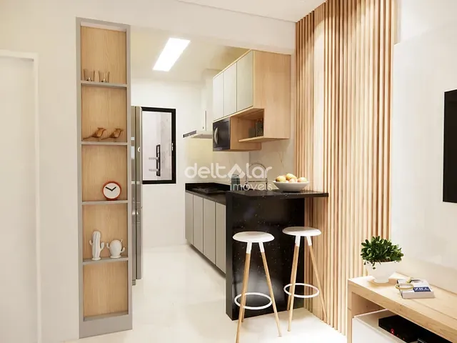 Casa com 84m² 2 quartos e 3 banheiros, à venda, no bairro Planalto em Belo Horizonte