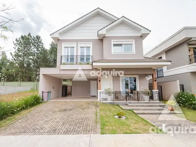 Casa com 312m² 3 quartos e 4 banheiros, à venda, no bairro Jardim Carvalho em Ponta Grossa