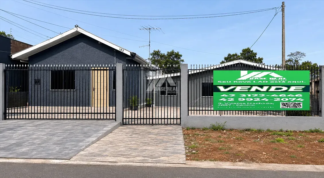 Casa padrão à Venda, Vila Carli, Guarapuava, PR — Vila Carli