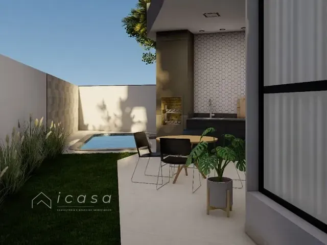 Casa com 280m² 3 quartos e 2 banheiros, à venda, no bairro Reserva do Vale em Caçapava