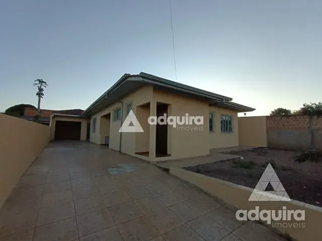 Casa 3 quartos e 1 banheiro, à venda, no bairro Chapada em Ponta Grossa