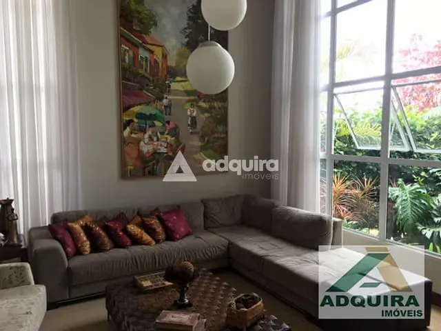 Casa com 610m² 5 quartos e 4 banheiros, à venda, no bairro Colônia Dona Luíza em Ponta Grossa