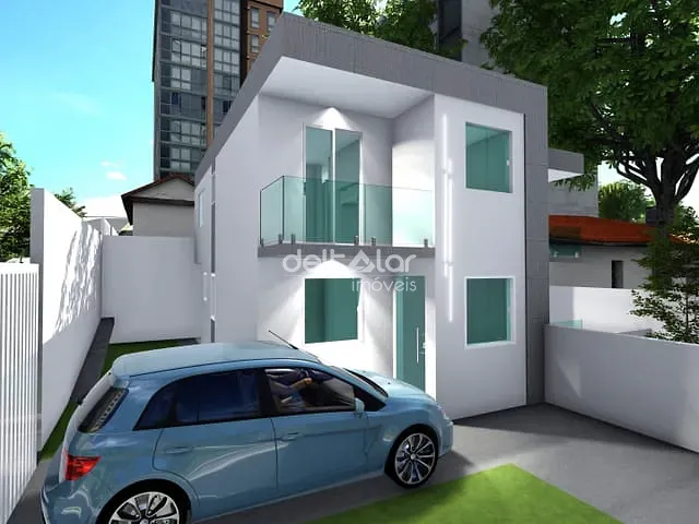 Casa com 168m² 3 quartos e 3 banheiros, à venda, no bairro Letícia em Belo Horizonte