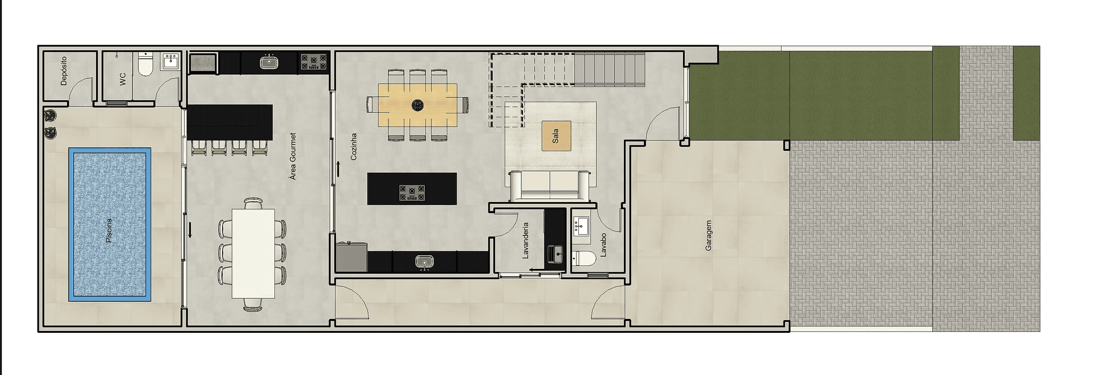 Casa, 3 quartos, 231 m² - Foto 28