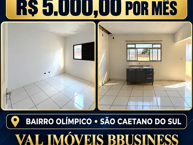 Casa 5 quartos e 1 banheiro, à venda, no bairro Olímpico em São Caetano do Sul