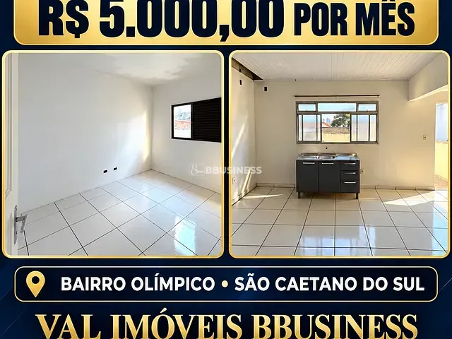 Casa 5 quartos e 1 banheiro, à venda, no bairro Olímpico em São Caetano do Sul