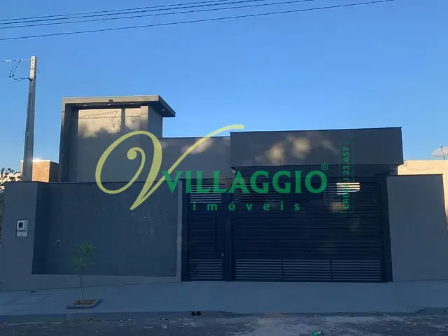 Casa com 240m² 3 quartos e 3 banheiros, à venda, no bairro Borboleta II em Bady Bassitt