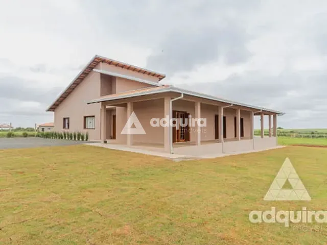 Casa com 2200m² 3 quartos e 4 banheiros, à venda, no bairro Zona Rural em Ponta Grossa