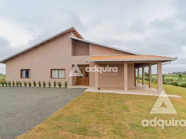 Casa com 2200m² 3 quartos e 4 banheiros, à venda, no bairro Zona Rural em Ponta Grossa