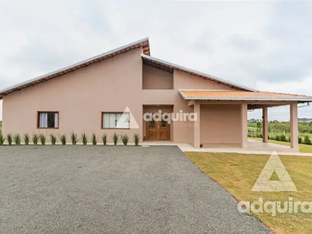 Casa com 2200m² 3 quartos e 4 banheiros, à venda, no bairro Zona Rural em Ponta Grossa