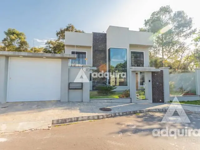 Sobrado com 448m² 3 quartos e 3 banheiros, à venda, no bairro Jardim Carvalho em Ponta Grossa