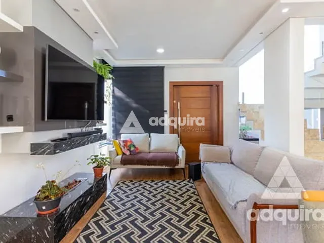 Sobrado com 448m² 3 quartos e 3 banheiros, à venda, no bairro Jardim Carvalho em Ponta Grossa