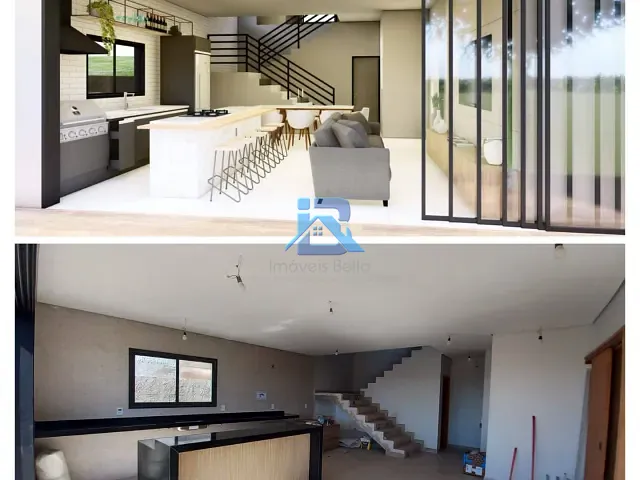 Casa com 392m² 4 quartos e 3 banheiros, à venda, no bairro Residencial Fazenda Santa Rosa - Fase 1 em Itatiba