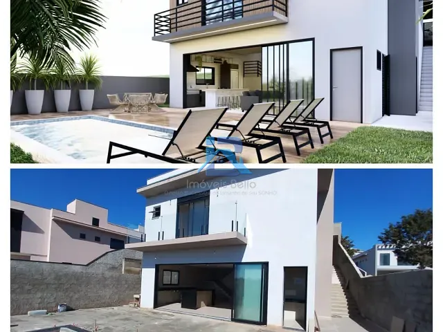Casa com 392m² 4 quartos e 3 banheiros, à venda, no bairro Residencial Fazenda Santa Rosa - Fase 1 em Itatiba