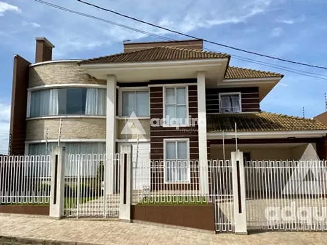 Sobrado com 592m² 3 quartos e 6 banheiros, à venda, no bairro Orfãs em Ponta Grossa