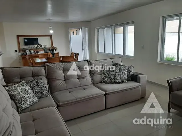 Sobrado com 406m² 3 quartos e 4 banheiros, à venda, no bairro Estrela em Ponta Grossa