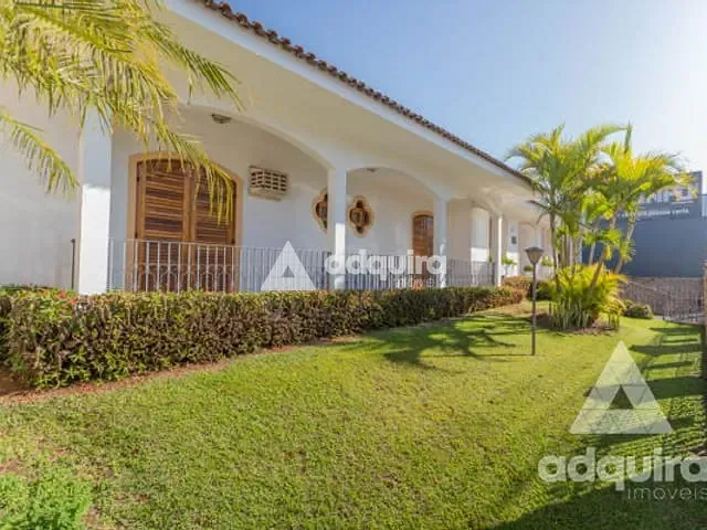 Sobrado com 736m² 4 quartos e 5 banheiros, à venda, no bairro Nova Rússia em Ponta Grossa
