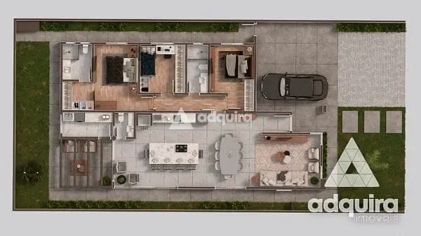 Casa, 3 quartos, 154 m² - Foto 36