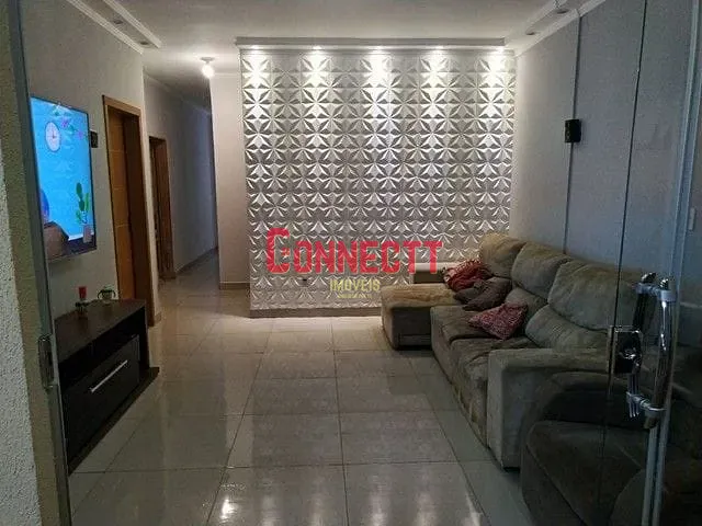 Casa com 160m² 3 quartos e 2 banheiros, à venda, no bairro Cj Hab Jd Palmeiras em Ribeirão Preto
