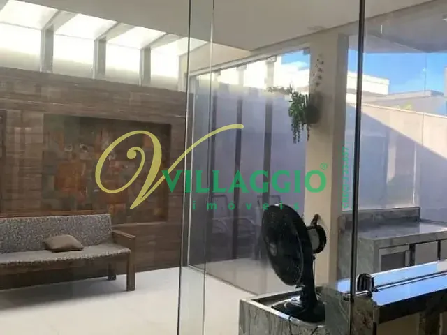 Casa com 450m² 3 quartos e 5 banheiros, para alugar, no bairro Parque Residencial Buona Vita em São José do Rio Preto
