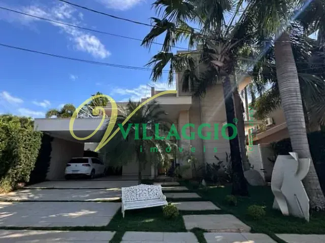 Casa com 450m² 4 quartos e 6 banheiros, à venda ou para alugar, no bairro Residencial Eco Village I em São José do Rio Preto