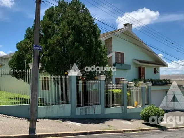 Casa com 561m² 4 quartos e 5 banheiros, à venda, no bairro Jardim Carvalho em Ponta Grossa