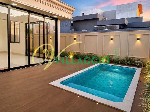 Casa com 253m² 3 quartos e 4 banheiros, à venda, no bairro Residencial Maria Júlia em São José do Rio Preto