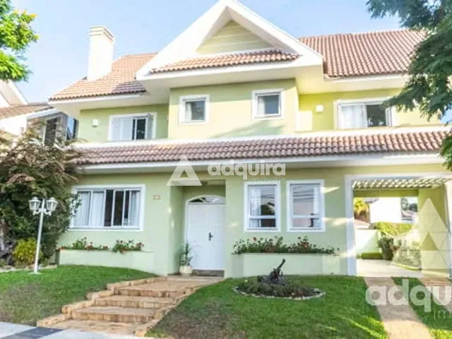 Casa com 518m² 3 quartos e 5 banheiros, à venda, no bairro Orfãs em Ponta Grossa