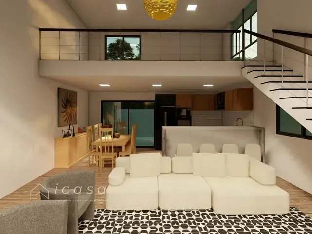 Casa com 250m² 3 quartos e 3 banheiros, à venda, no bairro Residencial Golden Park em Jacareí