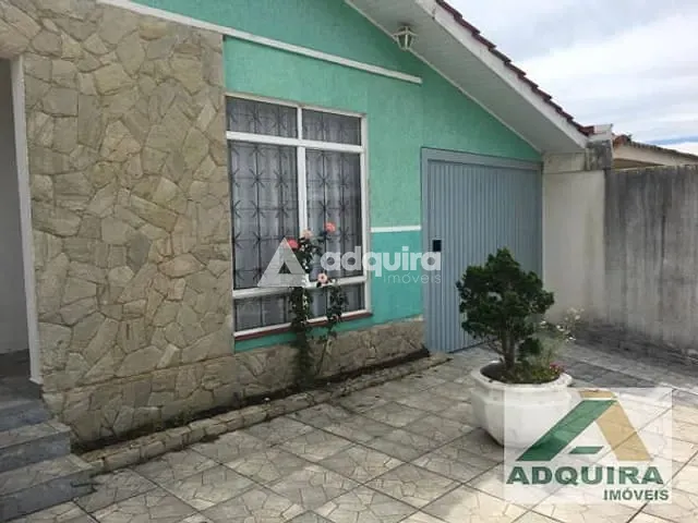 Casa com 180m² 3 quartos e 2 banheiros, à venda, no bairro Nova Rússia em Ponta Grossa