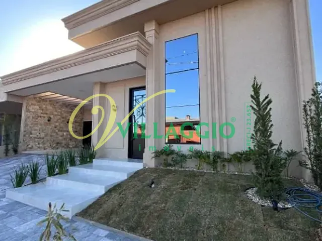 Casa com 273m² 3 quartos e 5 banheiros, à venda, no bairro Residencial Cidade Jardim em São José do Rio Preto