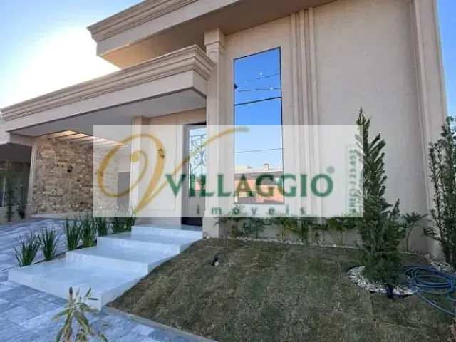 Casa com 273m² 3 quartos e 5 banheiros, à venda, no bairro Residencial Cidade Jardim em São José do Rio Preto