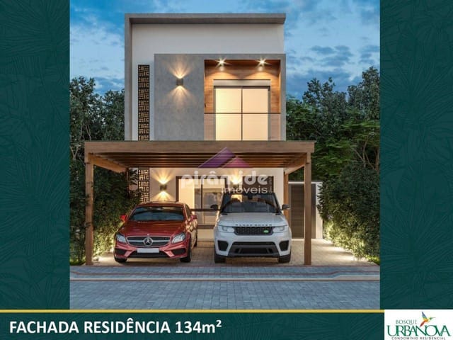 Casa com 171m² 3 quartos e 3 banheiros, à venda, no bairro Urbanova em São José dos Campos