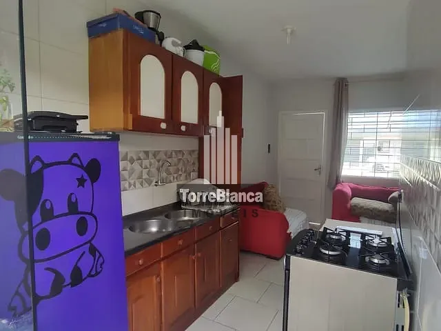 Casa com 118m² 2 quartos e 1 banheiro, à venda, no bairro Cará-Cará em Ponta Grossa