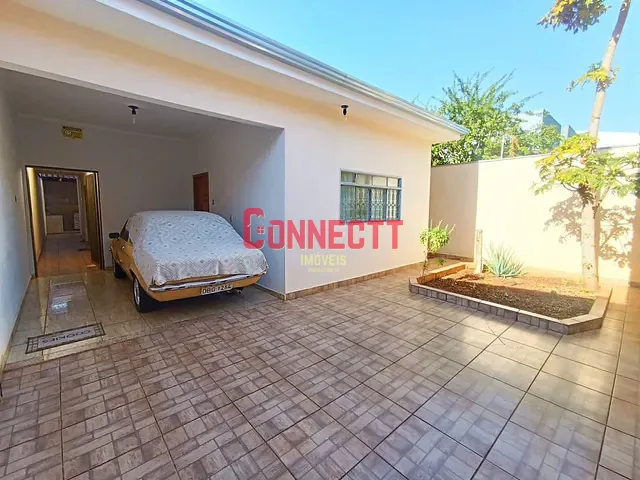 Casa com 194m² 3 quartos e 2 banheiros, à venda, no bairro Vila Tibério em Ribeirão Preto