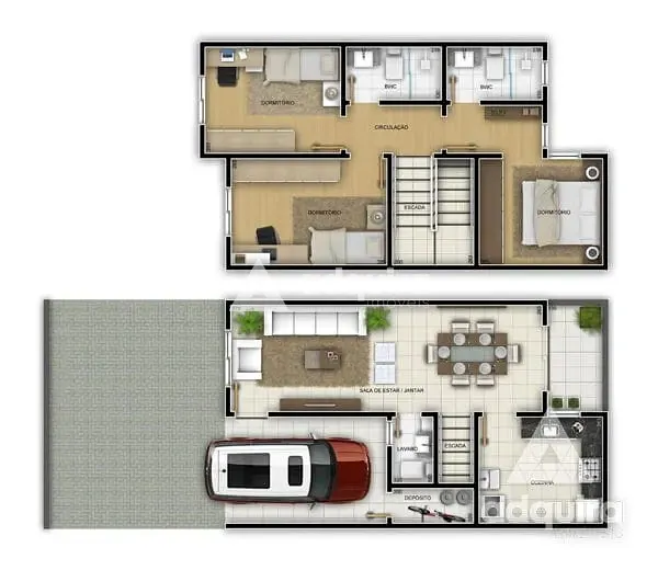 Casa, 3 quartos, 101 m² - Foto 19