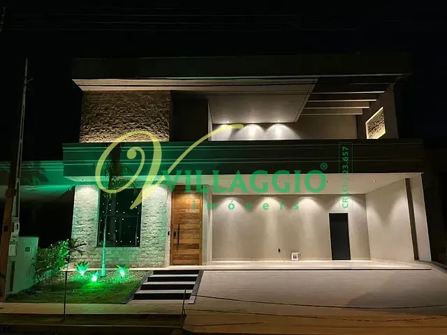 Casa com 360m² 3 quartos e 5 banheiros, à venda, no bairro Condomínio Vilage La Montagne em São José do Rio Preto