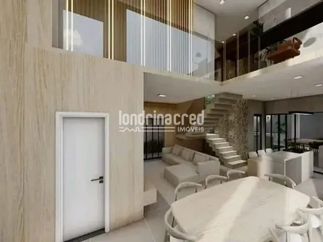 Casa 3 quartos e 5 banheiros, à venda, no bairro CONDOMÍNIO ARANGUÁ em Londrina