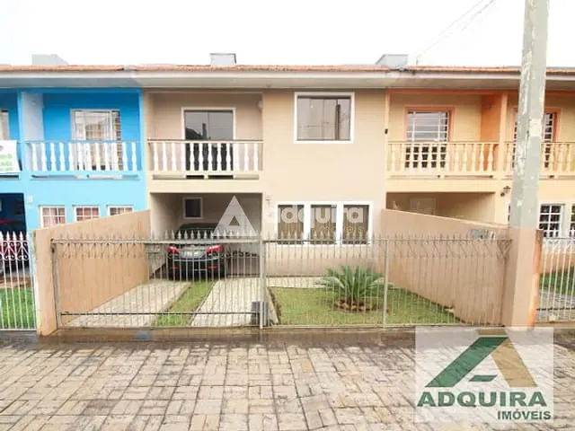Sobrado com 150m² 4 quartos e 4 banheiros, à venda, no bairro Uvaranas em Ponta Grossa
