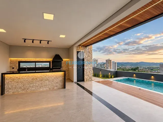 Casa com 330m² 3 quartos e 2 banheiros, à venda, no bairro Terras Alpha - Urbanova em São José dos Campos