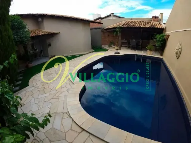 Casa com 360m² 3 quartos e 4 banheiros, para alugar, no bairro Recanto Real em São José do Rio Preto