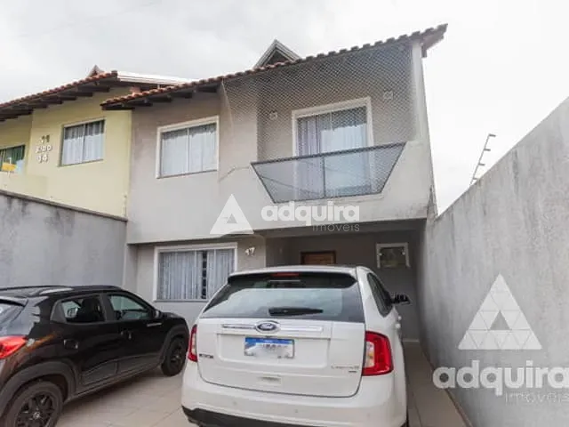 Sobrado com 130m² 3 quartos e 3 banheiros, à venda, no bairro Estrela em Ponta Grossa