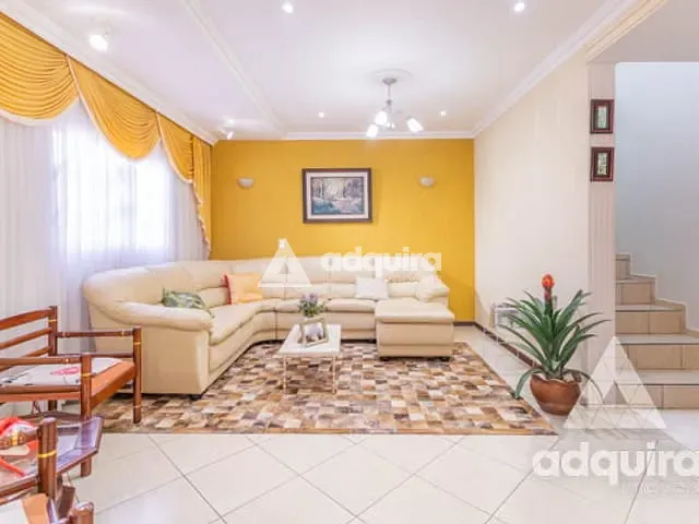 Sobrado com 481m² 3 quartos e 4 banheiros, à venda, no bairro Uvaranas em Ponta Grossa