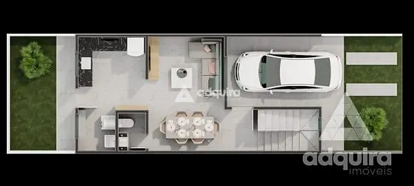 Sobrado, 2 quartos, 101 m² - Foto 3