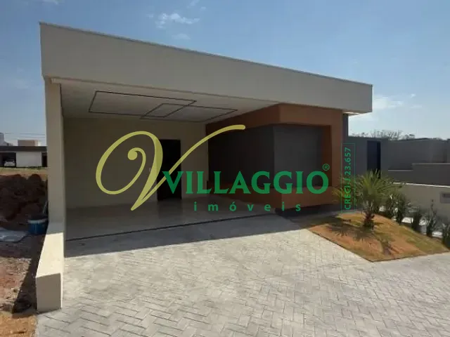 Casa com 253m² 3 quartos e 3 banheiros, à venda, no bairro Condomínio Bella Vitta em Bady Bassitt