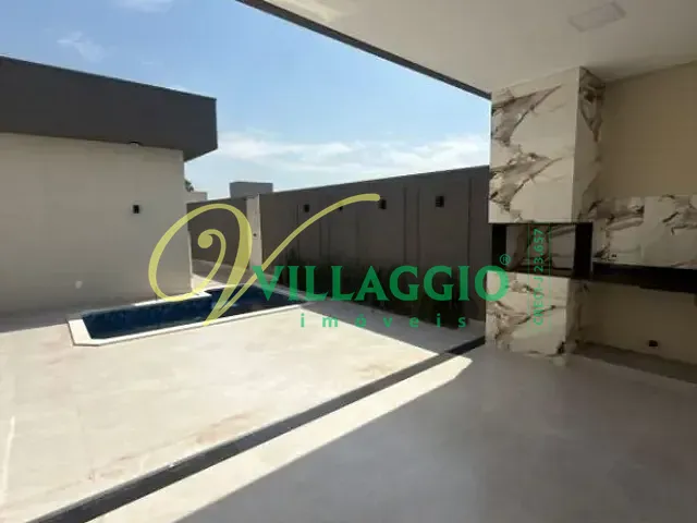 Casa com 253m² 3 quartos e 3 banheiros, à venda, no bairro Condomínio Bella Vitta em Bady Bassitt