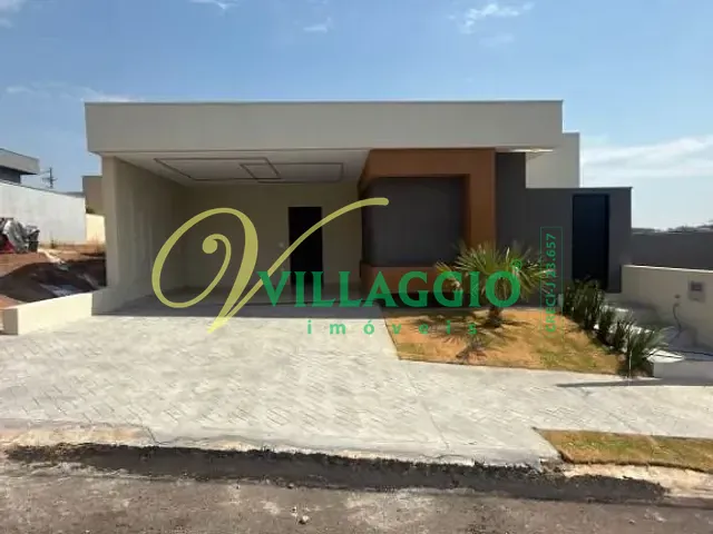 Casa com 253m² 3 quartos e 3 banheiros, à venda, no bairro Condomínio Bella Vitta em Bady Bassitt
