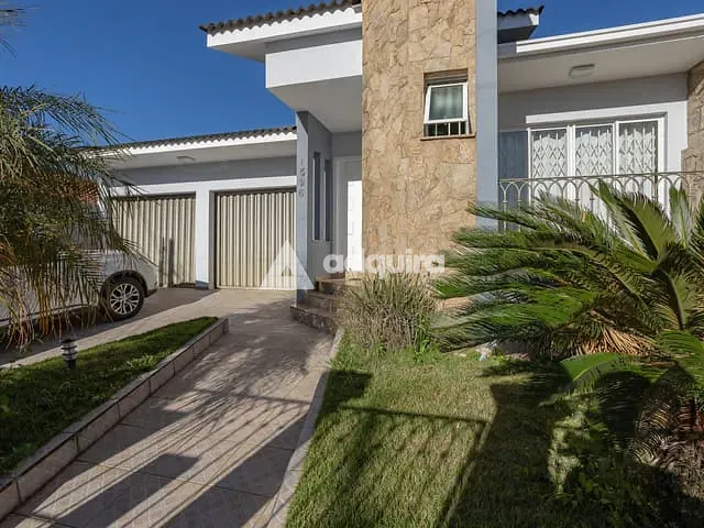 Casa com 603m² 4 quartos e 5 banheiros, à venda, no bairro Jardim Carvalho em Ponta Grossa