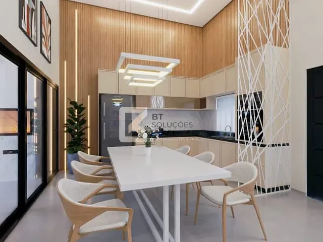 Casa com 150m² 3 quartos e 2 banheiros, à venda, no bairro Chácara Alvorada em Indaiatuba